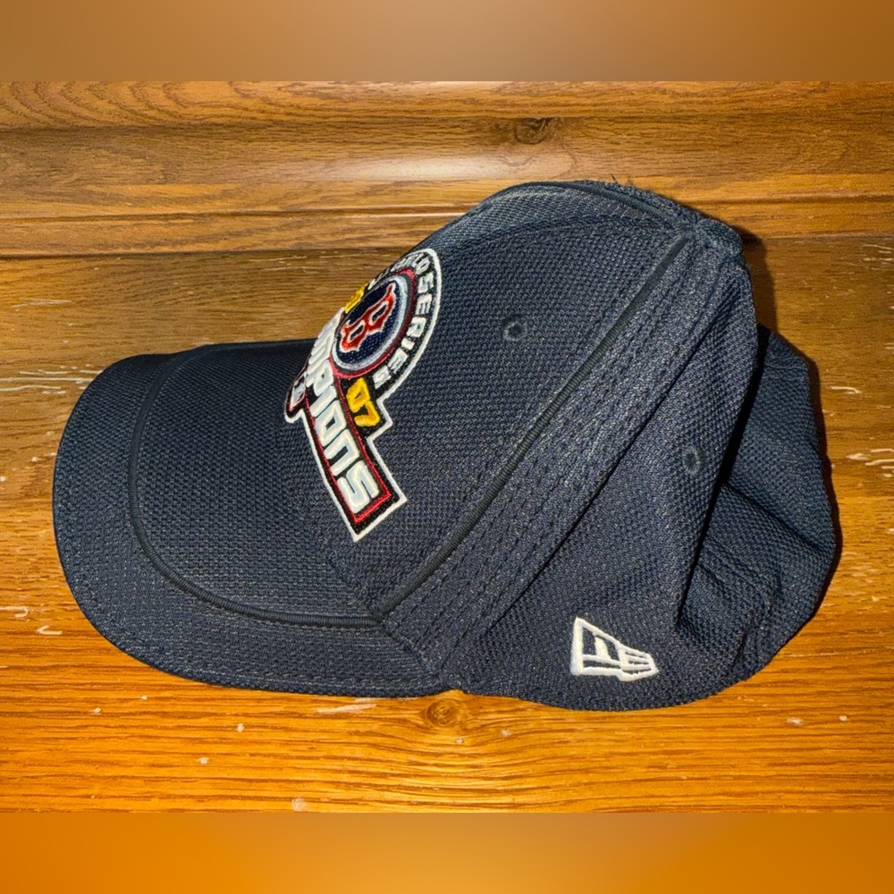 Boston Redsox 2007 World Series Champions Black New Era Fitted Cap - Picture 2 of 8